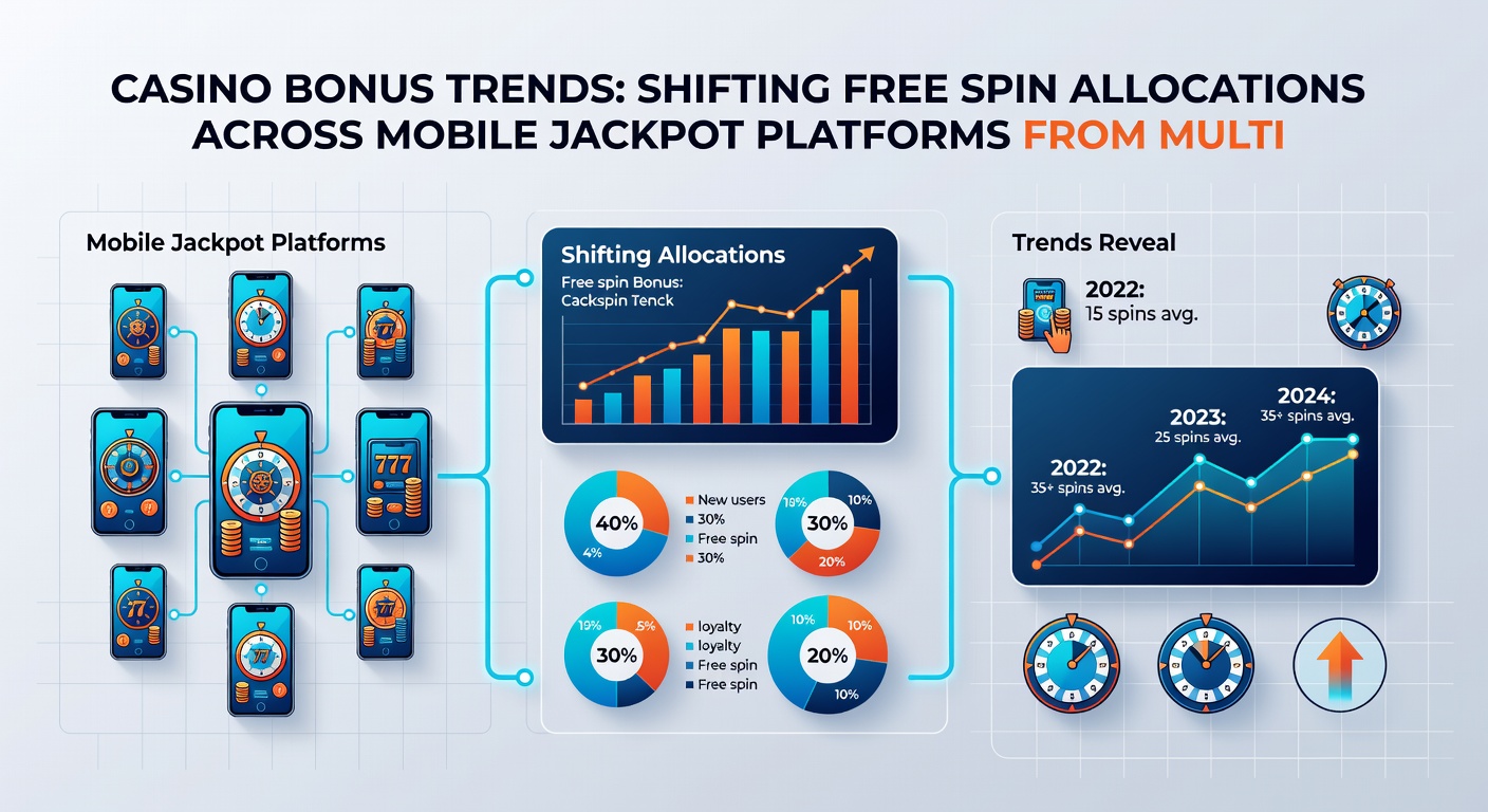 Vergleichsdiagramm zu Free-Spin-Allokationen bei verschiedenen Jackpot-Anbietern auf mobilen Plattformen