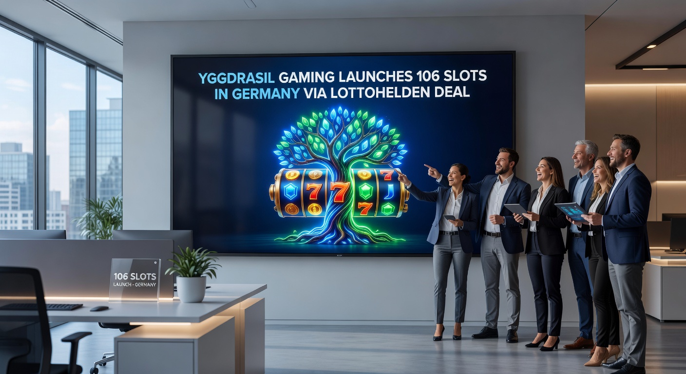 Lottohelden-Plattform mit Yggdrasil-Slots, darunter Multifly und Vikings Go Berzerk, auf einem modernen Gerät in deutscher Umgebung